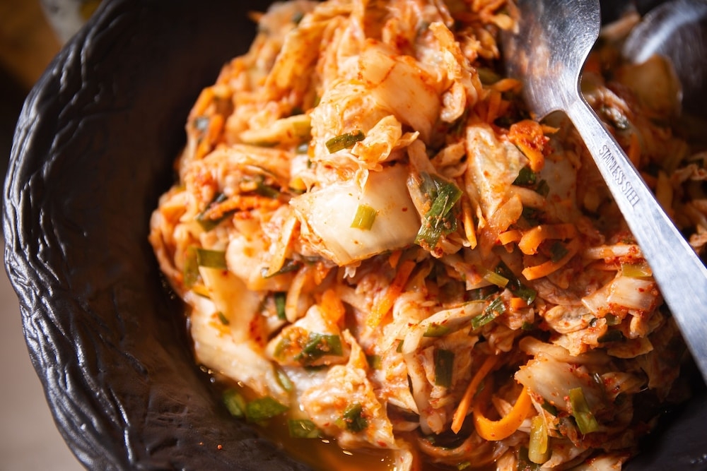 뷔페 아침 식사