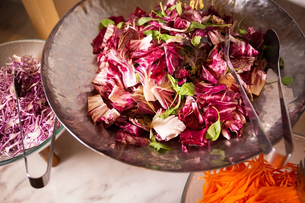 뷔페 아침 식사