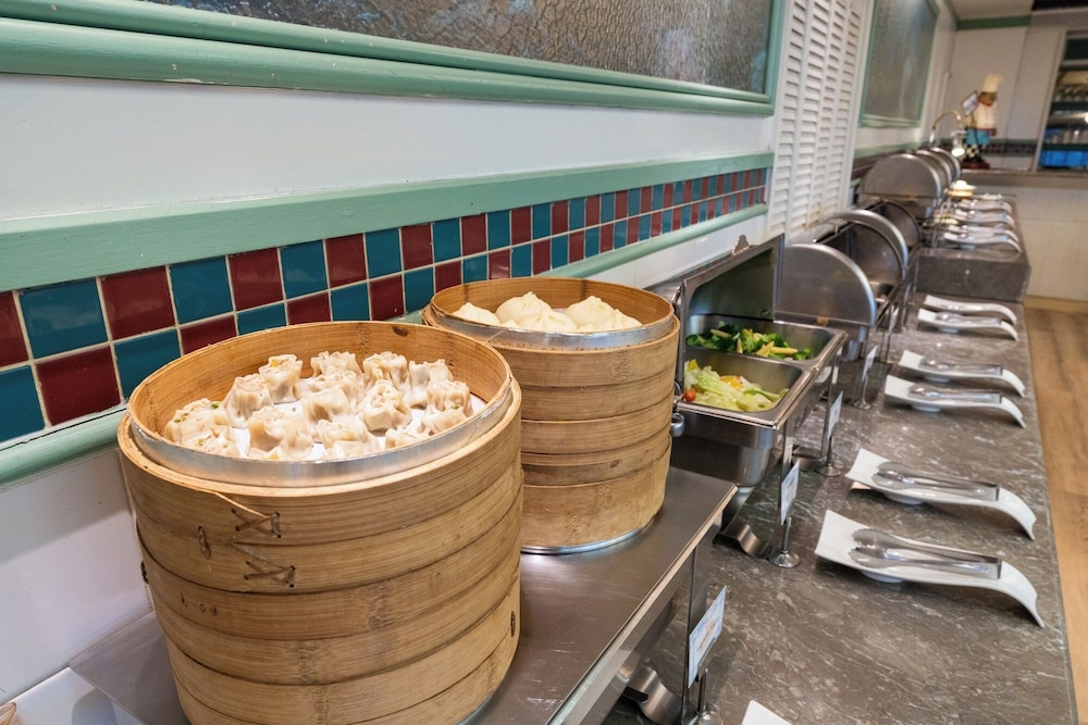 뷔페 아침 식사