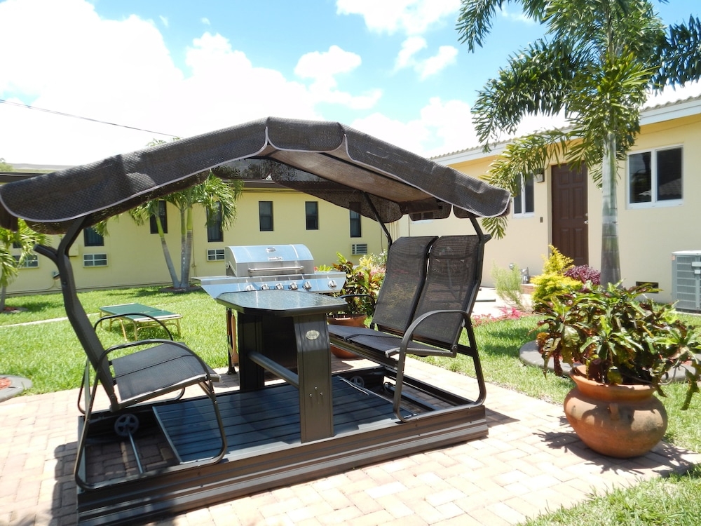 숙박 시설 구내