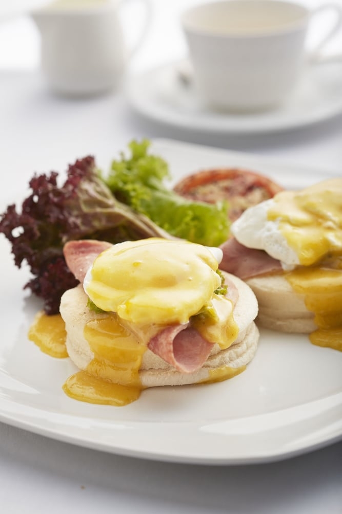 뷔페 아침 식사