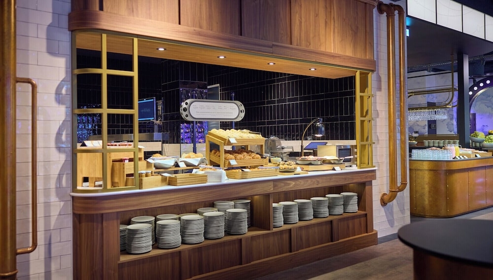 뷔페 아침 식사