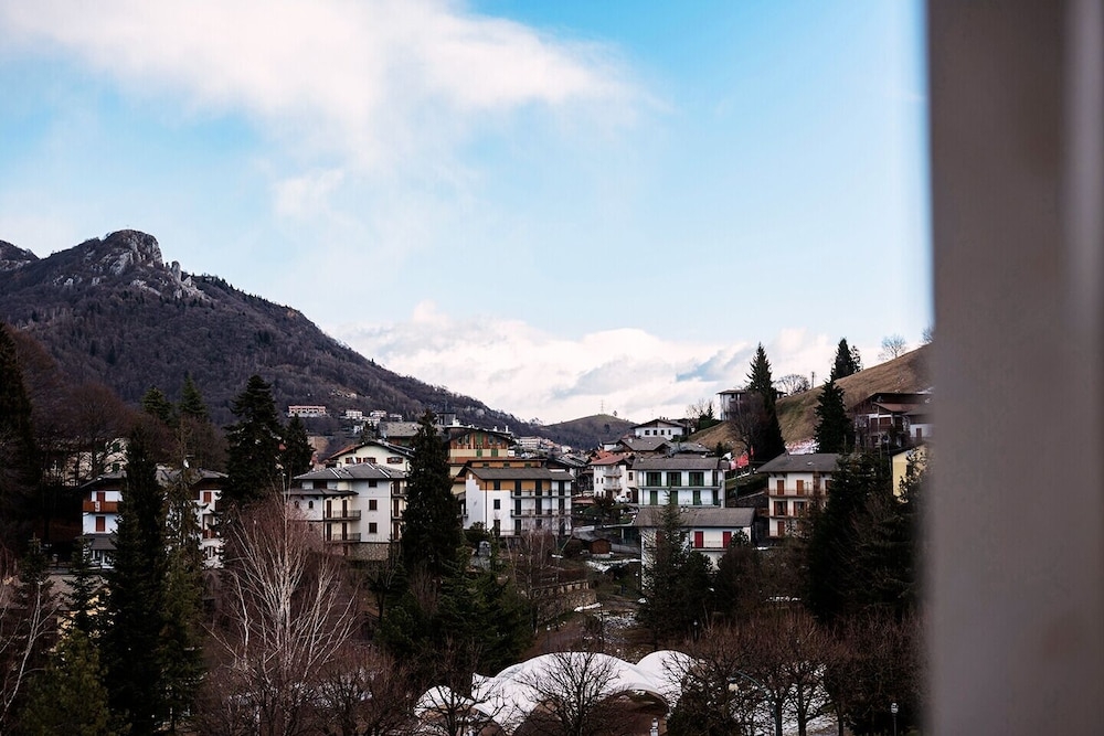 숙박 시설에서 보는 시내 전망