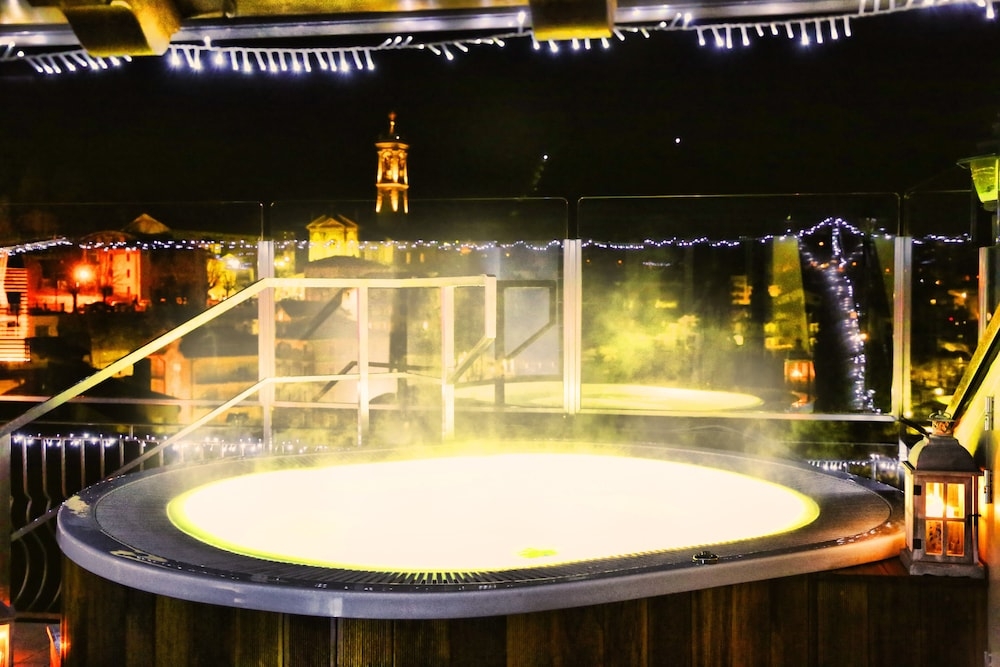 야외 스파 욕조