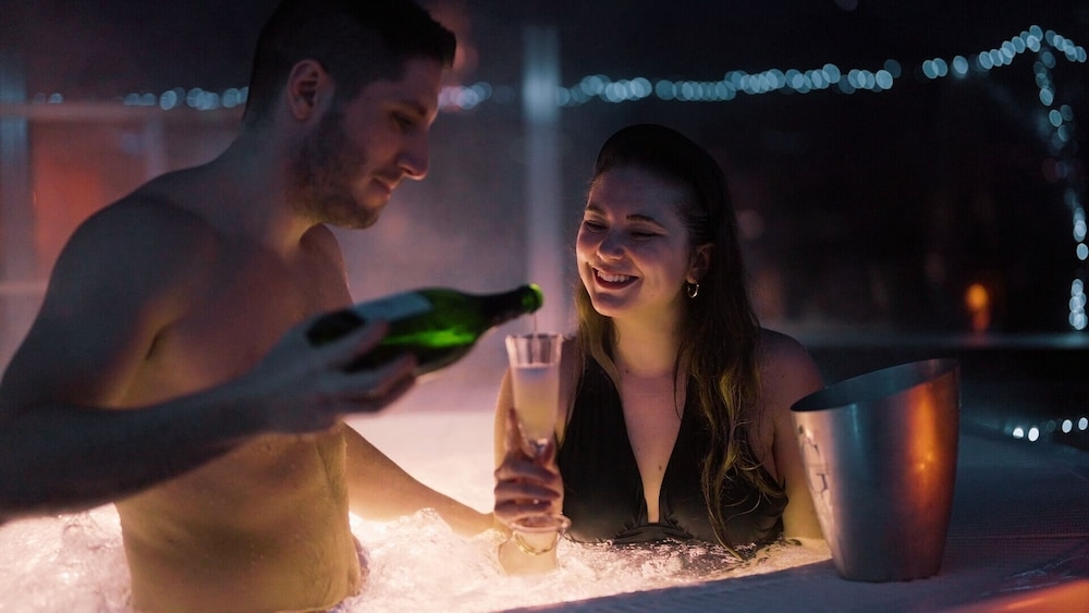 야외 스파 욕조