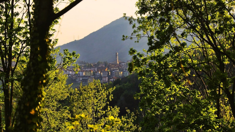 숙박 시설에서 보는 시내 전망