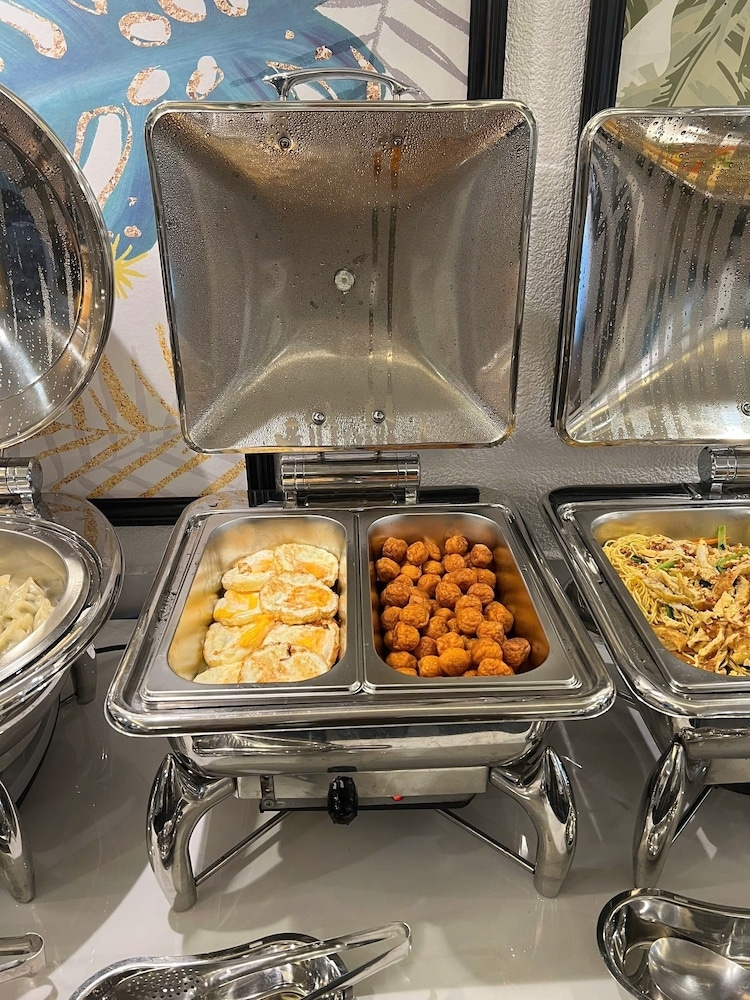 뷔페 아침 식사