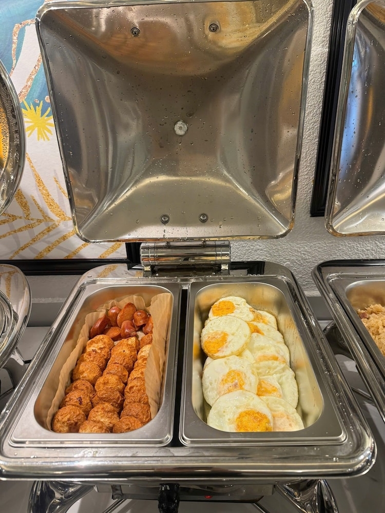 뷔페 아침 식사