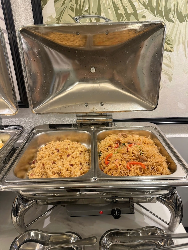 뷔페 아침 식사