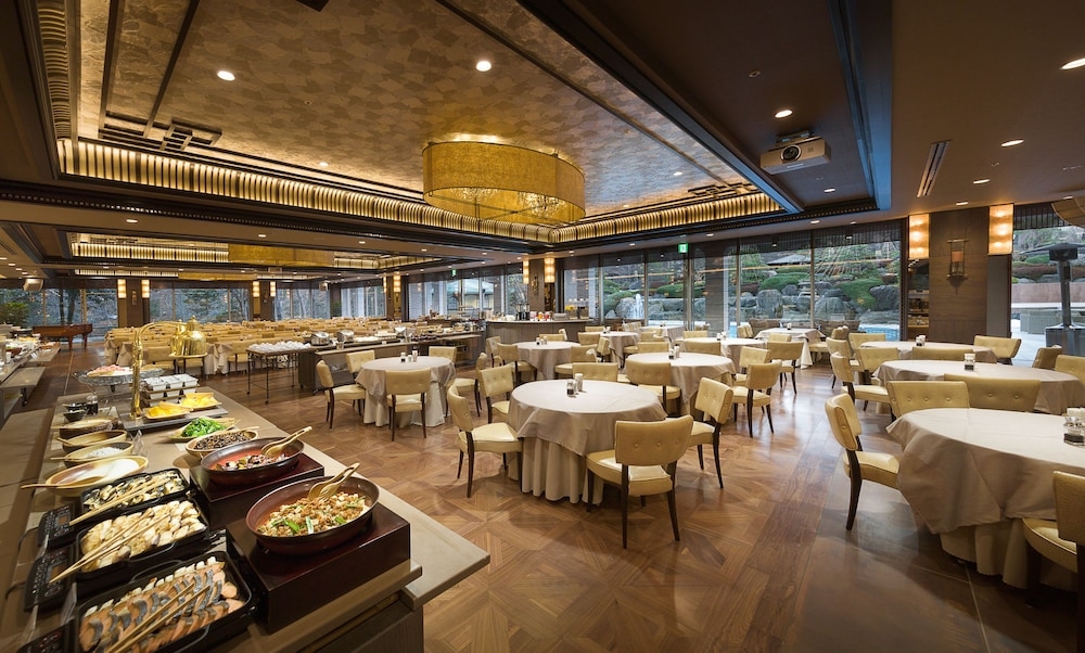 뷔페 아침 식사