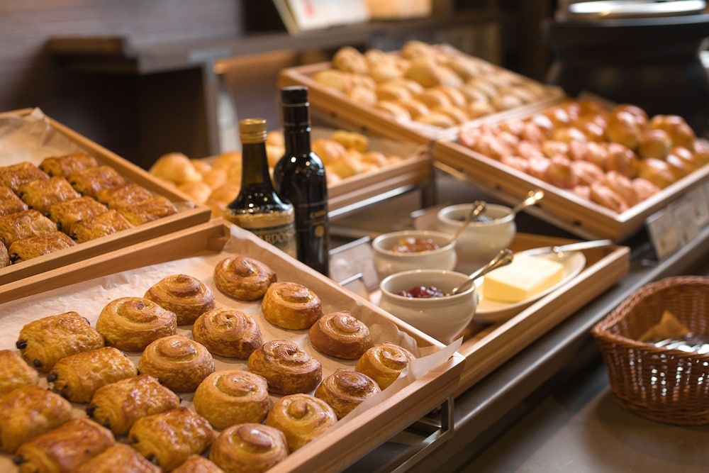 뷔페 아침 식사