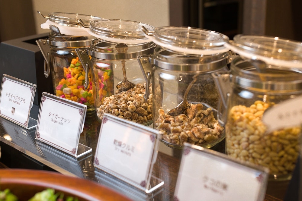 뷔페 아침 식사