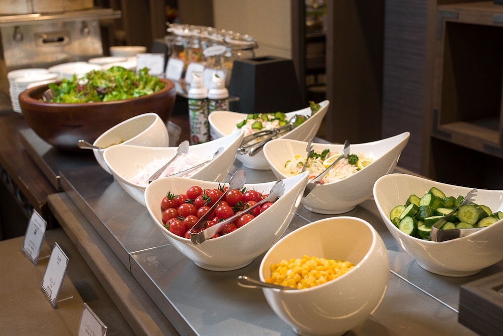 뷔페 아침 식사