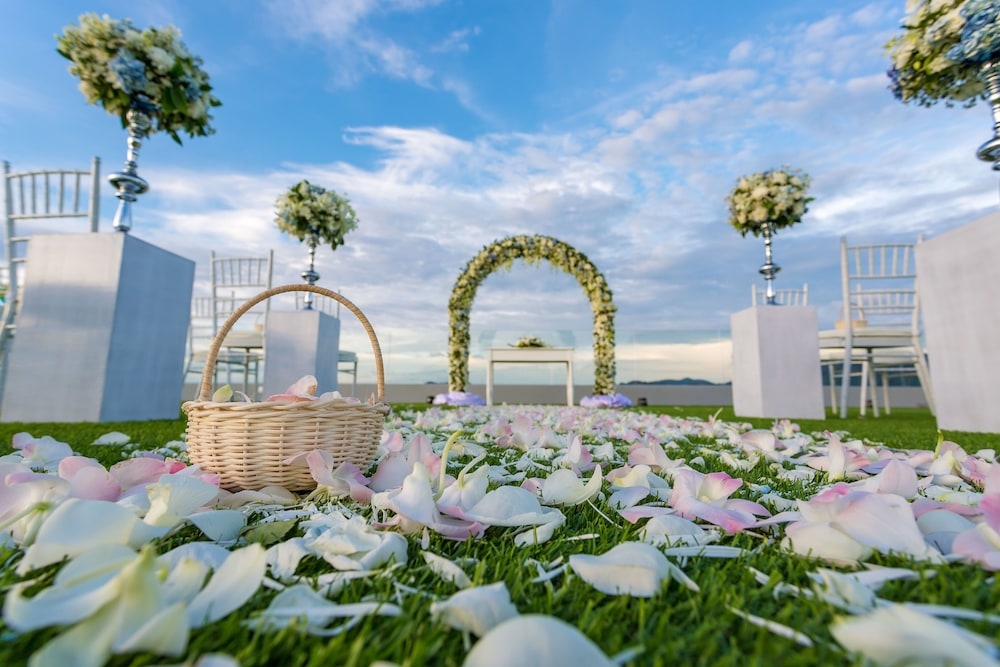 야외 결혼식 공간
