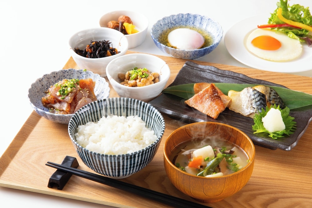 뷔페 아침 식사