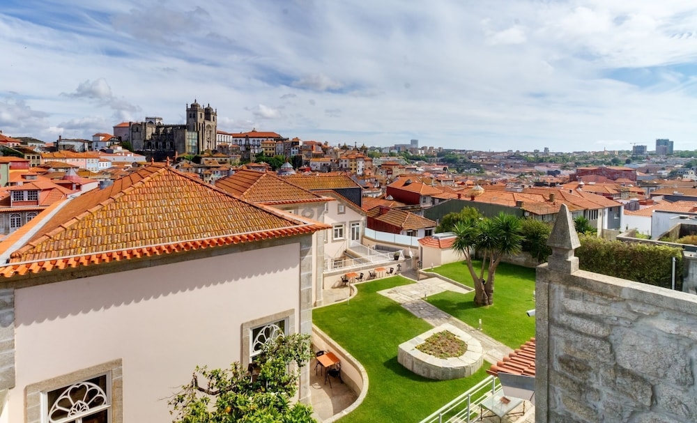 숙박 시설에서 보는 시내 전망