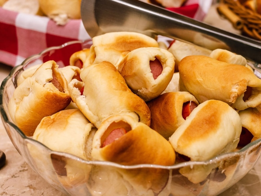 뷔페 아침 식사