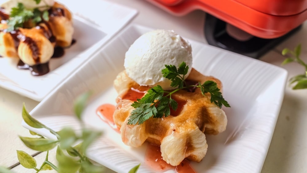 뷔페 아침 식사