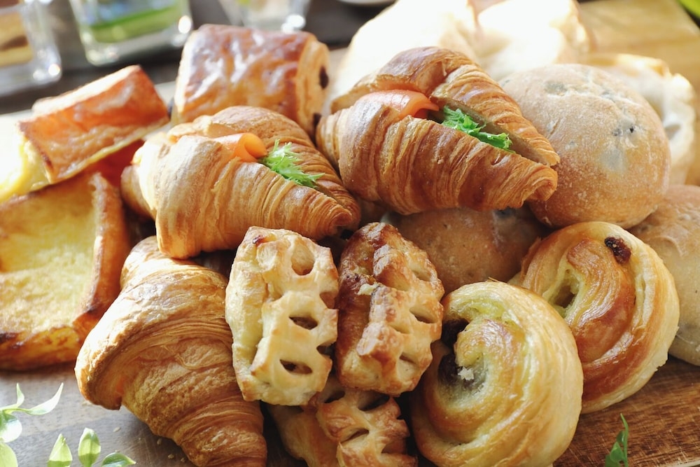 뷔페 아침 식사