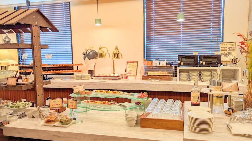 뷔페 아침 식사