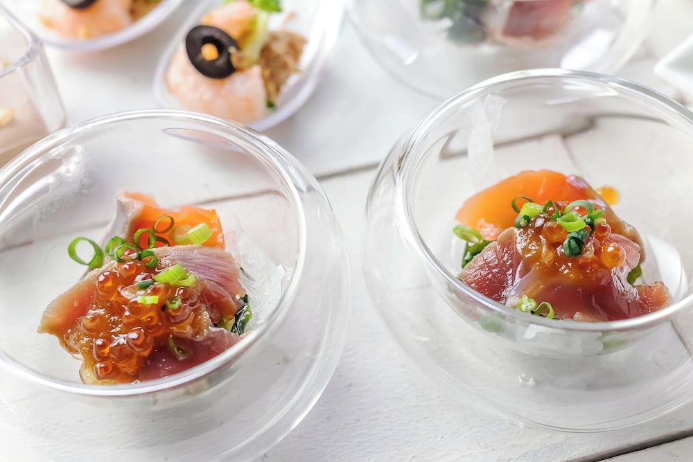 뷔페 아침 식사