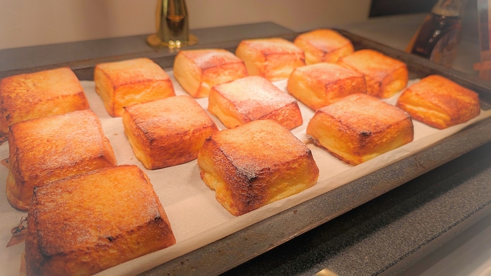 뷔페 아침 식사