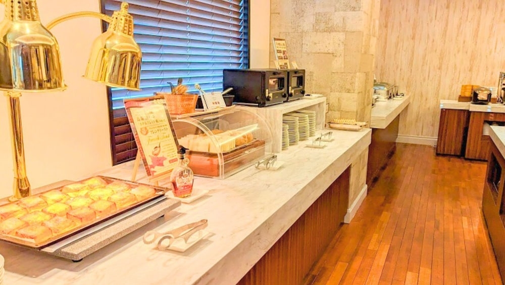 뷔페 아침 식사