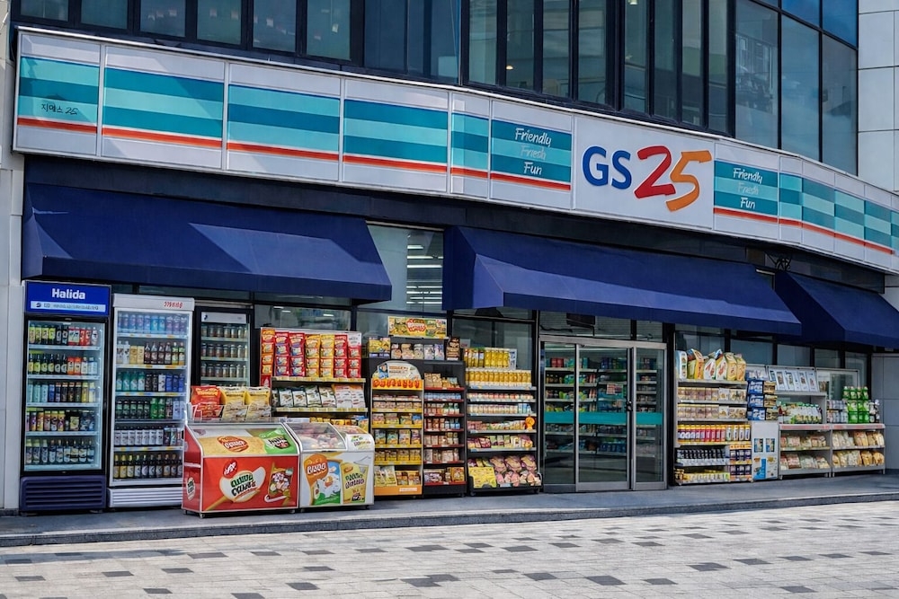 숙박 시설에서 보는 주변 전망