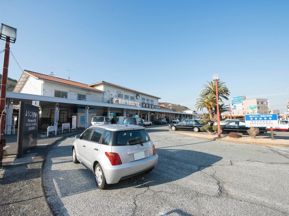 숙박 시설에서 보는 시내 전망