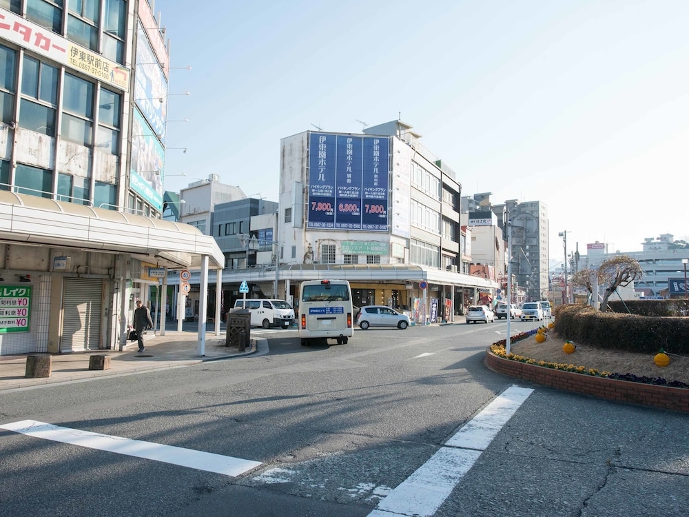 숙박 시설에서 보는 시내 전망
