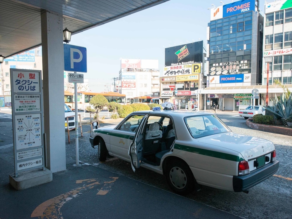 숙박 시설에서 보는 시내 전망