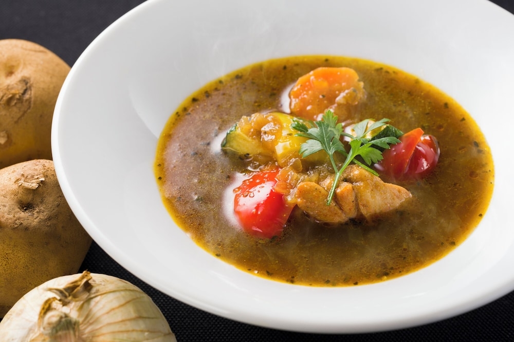 뷔페 아침 식사