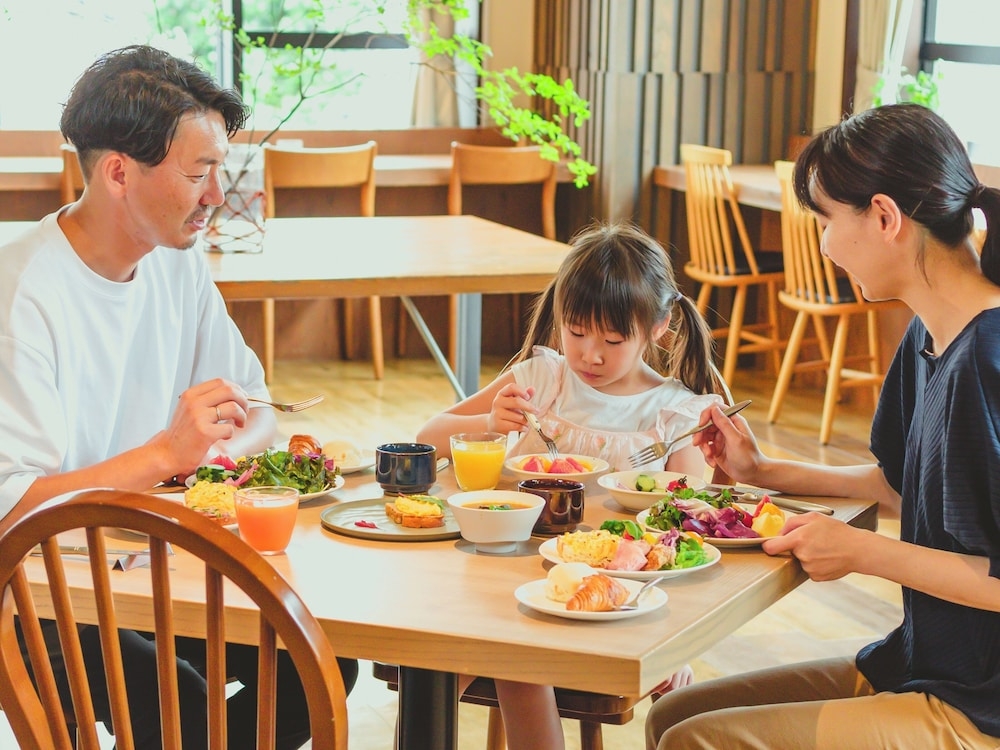 뷔페 아침 식사