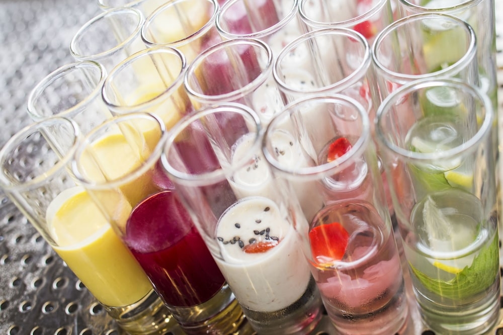 뷔페 아침 식사