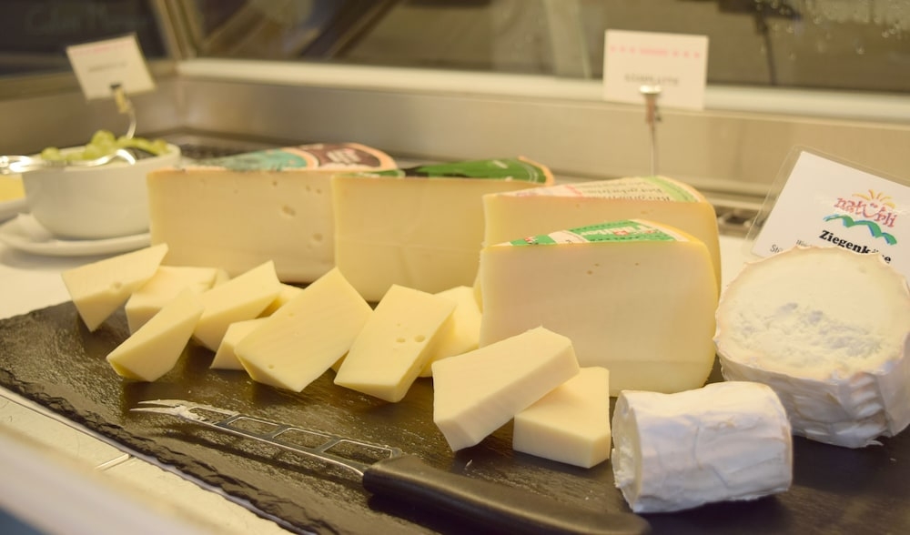 뷔페 아침 식사