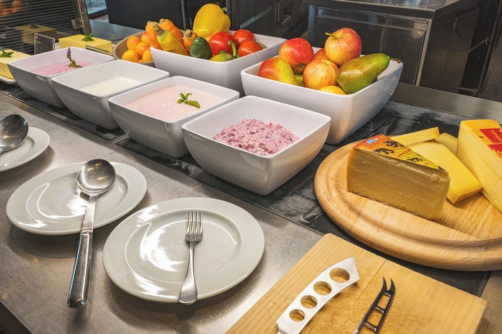 뷔페 아침 식사