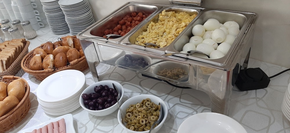 뷔페 아침 식사