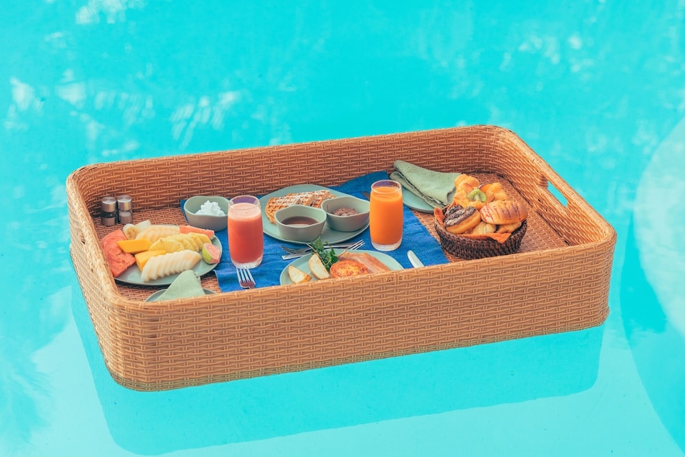 뷔페 아침 식사