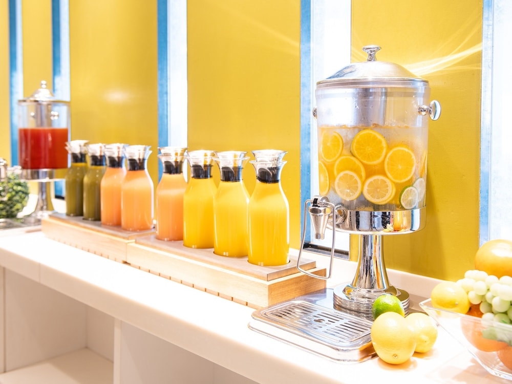 뷔페 아침 식사