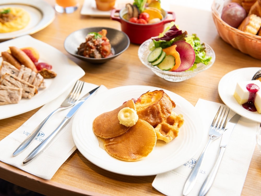 뷔페 아침 식사