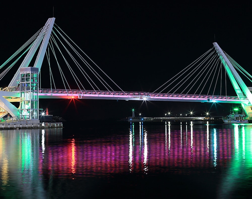 숙박 시설에서 보는 주변 전망