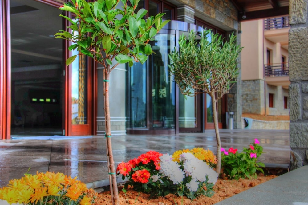 숙박 시설 입구