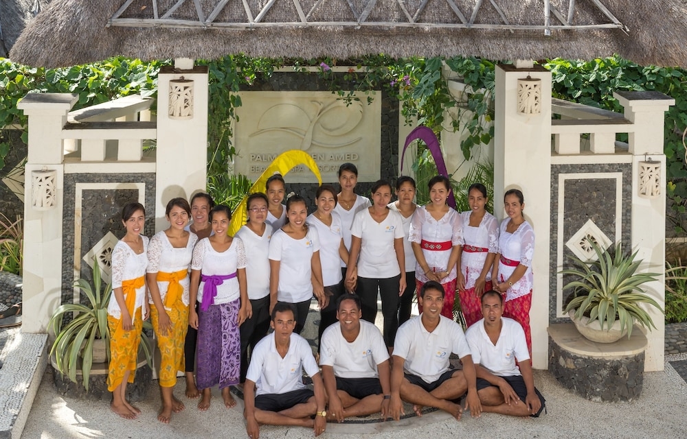 숙박 시설 입구