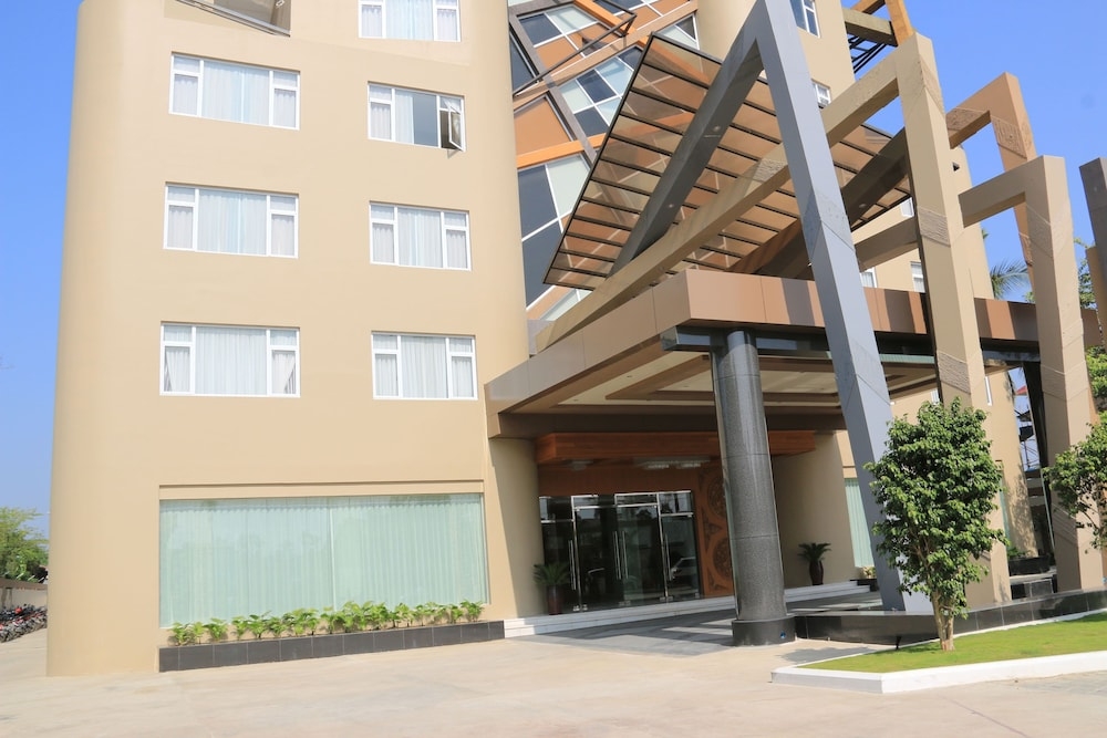 숙박 시설 입구