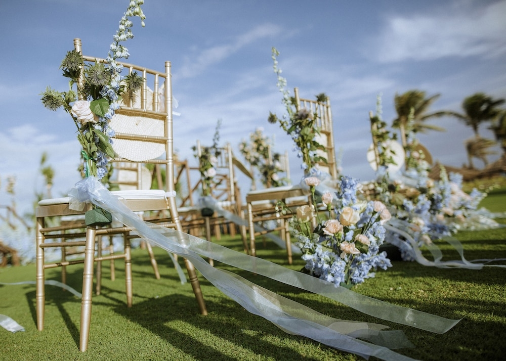 야외 결혼식 공간