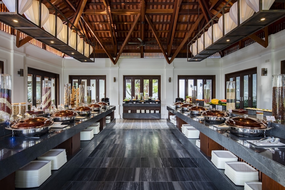 뷔페 아침 식사