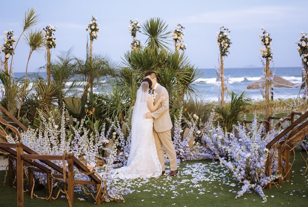 야외 결혼식 공간