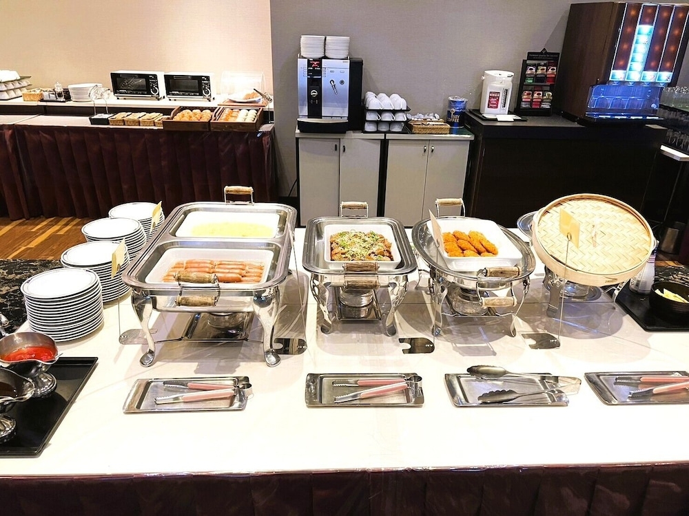 뷔페 아침 식사