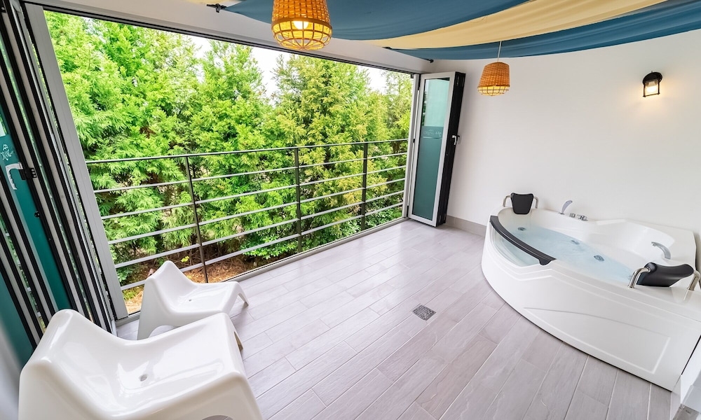 객실에서 보이는 전망