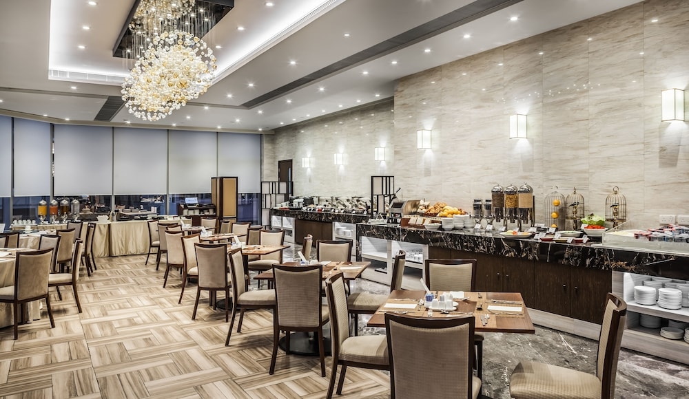 뷔페 아침 식사